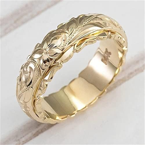 2023 Нов пръстен -kle Ring Day Голям пръстен във формата на пръстен с роза, пръстен със светлината на Св. Валентин,
