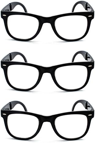 Очила за четене Унисекс с Увеличение на ОЧИТЕ Ретро Пластмасови Сгъваеми с Калъф