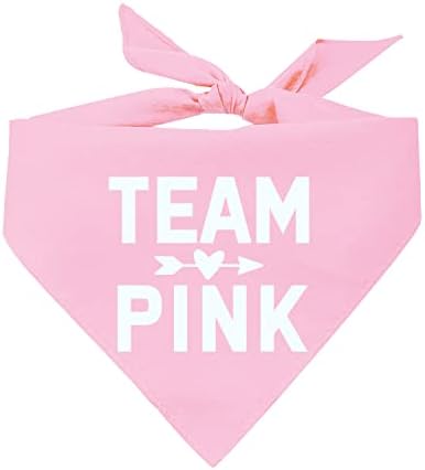 Кърпа за кучета Team Blue или Team Pink С посочване на пода /съобщението За Раждане на Детето се Продава Заедно Или поотделно