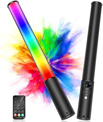 Led пръчка за видео leshiou RGB, Преносима Многоцветен led пръчка за снимане с дистанционно управление, Пълноцветен