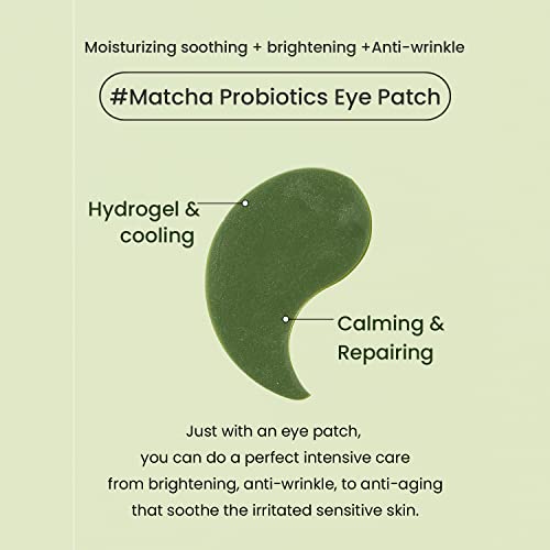 Гидрогелевая превръзка за очи HEIMISH Matcha Biome Hydrogel Eye Patch (60ea) | Превръзка за очите подпухнали очите