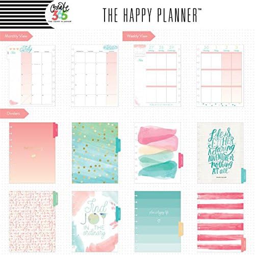 аз и моите ГОЛЕМИ идеи Създаваме 365 The Happy Planner, Здравей, Живот, юли г. - декември 2017