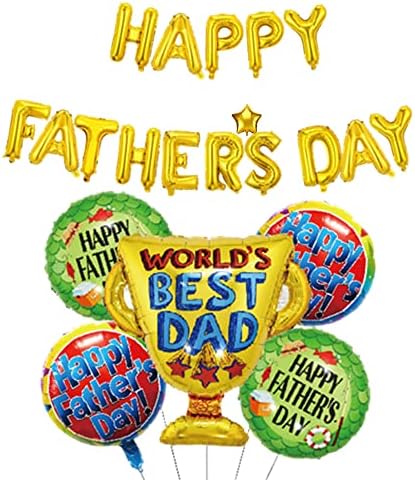 С Ден на Бащата, Набор от Балони от Алуминиево Фолио, 16 Инча, Украса на Въздушното Топка с Букви за парти