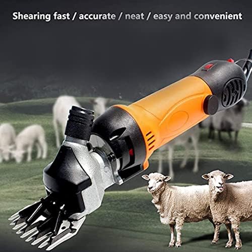 RALIRA Електрически Ножици за вълна, Инструмент За Стригане на овце, Машина за Стригане на Овце, Скорост за Коне/Едър