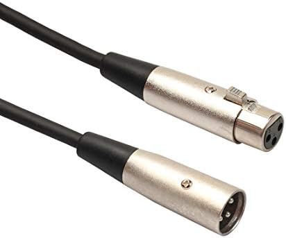 Takasei Barley 20 м 3-Пинов XLR конектор за микрофон XLR Female Екраниран кабел Микрофон аудио кабел.