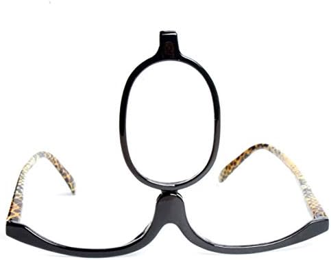 Увеличителни очила за грим, очила за грим на очите, сгъваеми лещи, сгъваеми козметични очила за жени