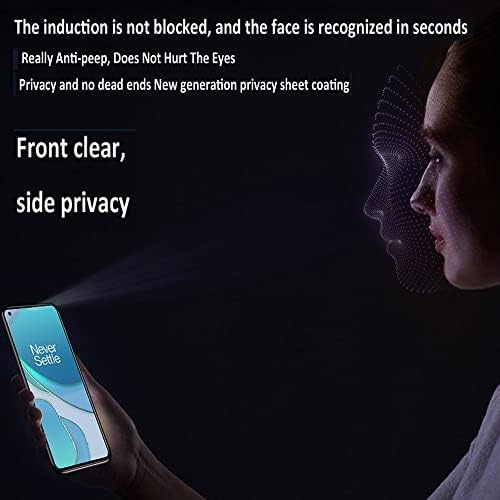 Защитно фолио за екрана YiiLoxo Hydrogel Privacy Film, която е Съвместима с Oneplus 9 5G [Защита от шпионски] Высокочувствительная