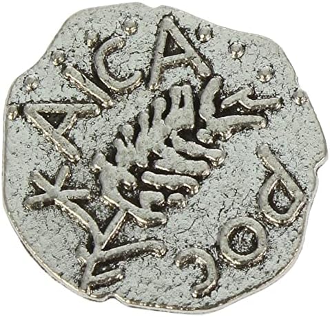 Лепта на вдовицата Монети Християнски Репродукции на Оловен опаковка от 25 монети