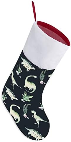 Сладък Карикатура Детски Динозаврите Коледни Чорапи, Коледни Чорапи Чанта Къщата На Семейство Коледен Декор