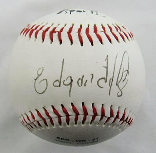 Бейзбол С Автограф Edgardo Алфонсо B101 - Бейзболни Топки С Автографи