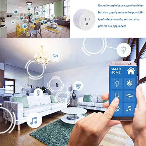 Смарт-включете Wi-Fi с Alexa / Google Home / Smart Life, таймер за включване / изключване на един умен дом, вградено