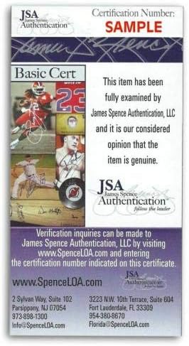 Хокейна шайба Бърни Николлза с Автограф от Los Angeles Kings JSA UU52299 - за Миене на НХЛ с автограф