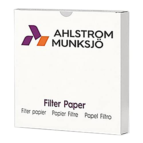Филтърна хартия Ahlstrom 6130-0707 Eaton-Dike, 6 микрона, Средният оборот, марка 613, дължина 7 см x ширина 7 инча (кутия от 1000 броя)