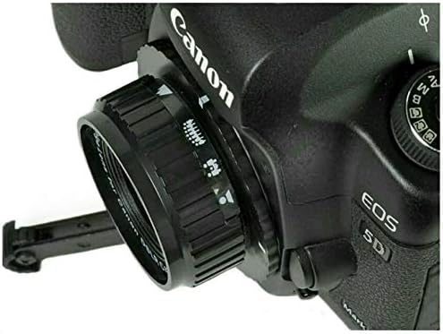 Обектив Holga HL-C 60mm f/8 за цифров огледално-рефлексен фотоапарат Canon (черен)