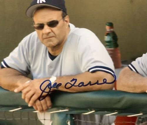 Джо Торе Подписа Снимка 16x20 Главен треньор на Янкис Циммера Стоттлмайра Авто Щайнер - Снимки на MLB с автограф
