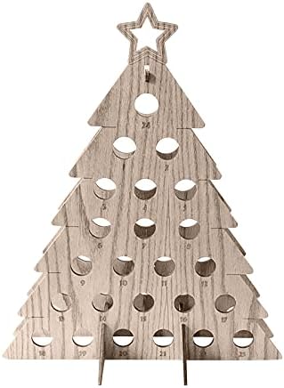 Коледно дърво HHmei CChristmas-Адвент-Календар за възрастни/Празнична Вино багажник, Вино и Подаръци, Коледна