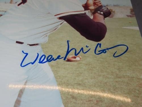 Уили Маккови Подписа снимка San Francisco Giants 8x10 с автограф на PSA / DNA COA 1A - Снимки на MLB с автограф
