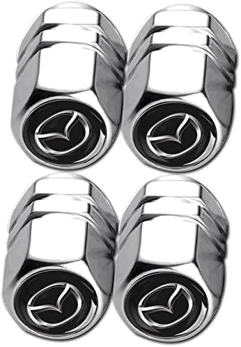 4 бр. Автомобилни Капаци на клапани за Mazda CX5 CX7 CX9 CX-5 CX3 MX-5 Protege Valet Серия Rx8, Аксесоари за