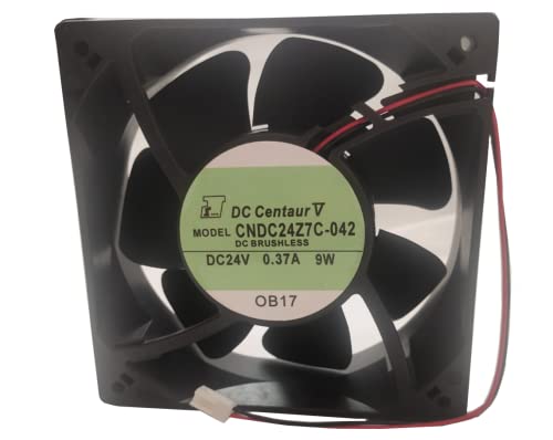CNDC24Z7C-042 24-120 mm Вентилатор, 0,37 И 9 W 2-Жичен Инверторен Вентилатор за Охлаждане