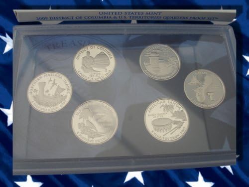 Монетен двор на САЩ на 2009 г., окръг Колумбия и на територията на САЩ, Комплект за проверка на монети на шеста четвърт