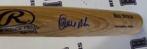 Ерик Айбар Подписа Бейзболна бухалка Angels F/ S с Автограф на PSA / DNA COA 2011 Златната Ръкавица - Бейзболни бухалки