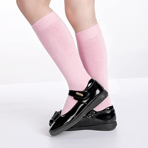BOOPH Детски Чорапи и Чорапогащи до коляното Чорапи За Момчета И Момичета Училищни униформи Чорапи До средата на Прасците