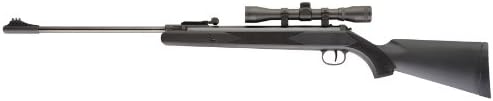 Пневматична Пушка Umarex Унисекс за възрастни Ruger Blackhawk.177 Калибър с Мерник 4x32 мм, Черен, Голям е размерът на САЩ