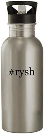 Подаръци дрънкулки #rysh - Бутилка за Вода от Неръждаема Стомана, 20 грама, Сребриста