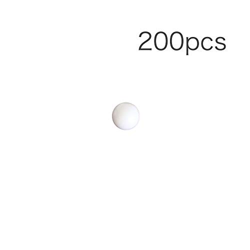 3/8 (9,525 mm) 200шт Твърди пластмасови топки за лагери от полиоксиметилена Delrin (POM)