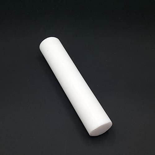 Бял прът от политетрафторэтилена, екологично чист нетоксичен пластмасов прът от PTFE Направи си сам /прът от PTFE с