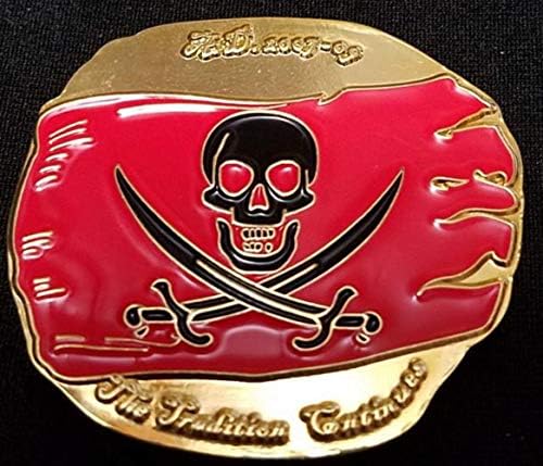 Екип от морски лъвове на ВМС на САЩ 5 2 Отряда Златна Монета Покана във формата на пиратски Даблуна