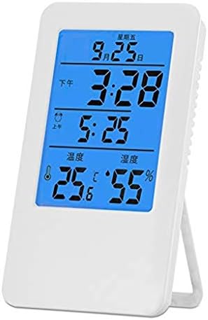 JAHH Стаен Термометър Дигитален Термометър-Влагомер за помещения с Датчик за влажност, Точен Измерител на влажност температура