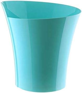 yaoyaoshop кофа за Боклук Кошче за отпадъци Зелено Пластмасово кошче за Боклук, 7 литра, Без капак, Вградени Домакински