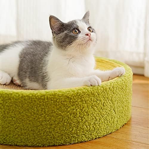 Легло-Стъргалка за котки Lkeiyay от Сизал - Здрав през Цялата Шезлонг за Домашни котки, Когтеточки за защита на мебели
