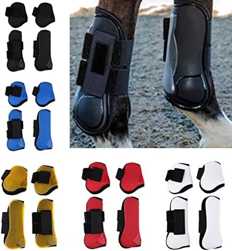 N/A 2 Чифта Обувки за езда с сухожилиями, оборудване за защита на краката при скок, Екипировка за езда на открито (Цвят: