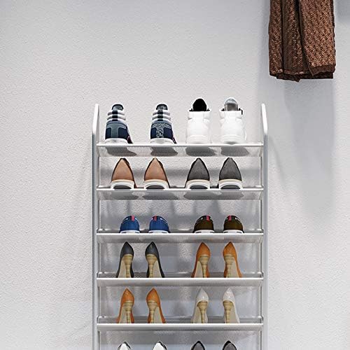 zxb-shop Съдове за дома на 3-Те Нива, Метални Рафтове за обувки от стоманена Мрежа Многофункционален Органайзер