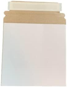 Пощенски кутии за CD / DVD TodoMedia с размери 5x5 см от бял картон с самоклеящимся покритие и капак (500)