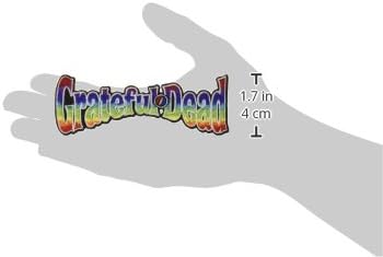 C & D Визионерское приложение с логото на Grateful Dead Rainbow Patch