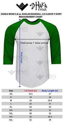 Мъжка бейзболна риза Raglan Fitscloth – Класически и Ежедневни Памучен Риза с 3/4 ръкав, Спортна Тениска от Джърси за активна Почивка, S-5Xl