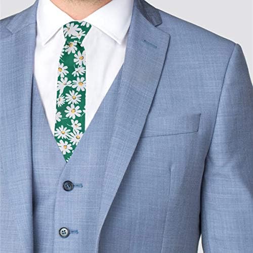 Мъжки Тесни Памучни вратовръзки в цветенце + Сватбени вратовръзки и пролетта вратовръзки! Добра мъжка вратовръзка на цветчета.
