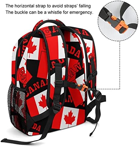 Canada Leaf Mapple Красиви Раници За лаптоп Пътни Раници Унисекс Модни Чанта През рамо За Колеж