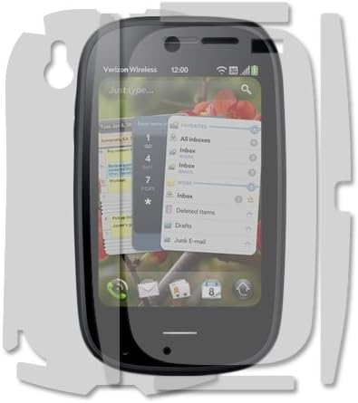 Защитно фолио за цялото тяло Skinomi е Съвместима с Palm Pre 2 (Защитно фолио за екрана + задната част на кутията)