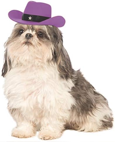 Ковбойская шапчица Rubie's Лавандула цвят, За куче, M / L, Многоцветен