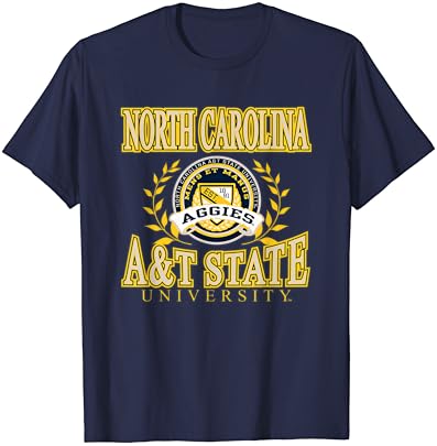 Официално лицензирана тениска North Carolina A& T Aggies Laurels Navy