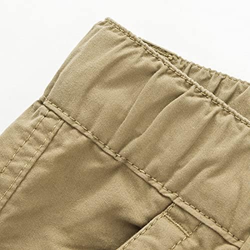 MIASHUI for Мъжки Панталони Модни Летни Панталони Обикновена За Отдих с Множество джобове, Мъжки Гащеризон