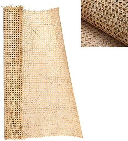Натурален Шестостенния Ролка от ратан ширина 24 инча, 3 Метра, за Рийд проекти | Предварително Тъкани Мрежест Лист от Тръстика
