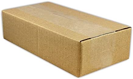 EcoSwift 1-Box Опаковки Кутия от велпапе 10x7x4, Подвижна Пощенска Кутия за доставка, Картонена кутия 10 x 7 x 4
