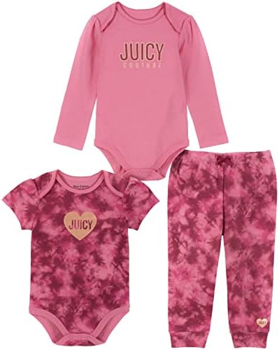 Комплект Боди и Панталон Juicy Couture за малките момиченца от 3 теми
