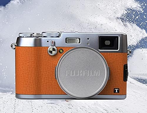 Замяна на Нова Сребърна Предната Капачка на Обектива Защитно покритие за Fuji Fujifilm X70 X100S X100T X100F
