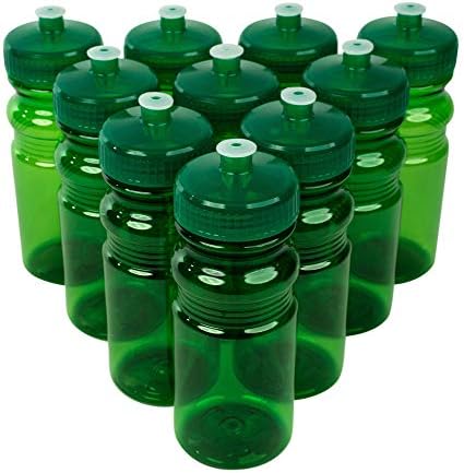 Спортна бутилка за вода CSBD обем 20 грама, 10 x, Празни за индивидуално брендирования, от хранително-пластмаса без